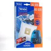 Синтетические пылесборники Vesta Filter BS 02S для пылесосов BOSCH, SIEMENS тип BBZ41FG