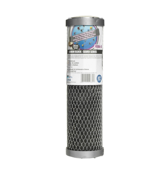 Aquafilter FCCBL-S, 10SL Картридж серии SILVER из спечённого активированного угля и цеолита Aquafilter FCCBL-S, 10SL Картридж серии SILVER из спечённого активированного угля и цеолита