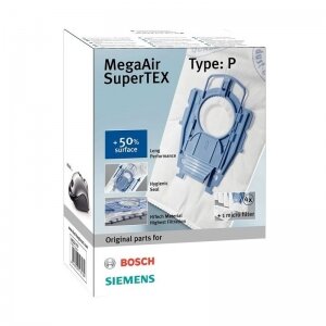 Мешки-пылесборники Bosch MEGAfilt® SuperTEX; BBZ41FP тип "P"
