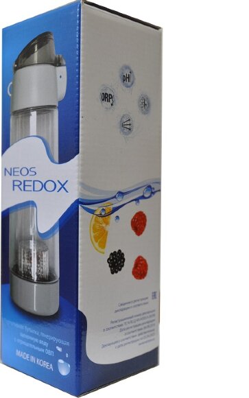 Водородная бутылка из тритана Neos Redox 